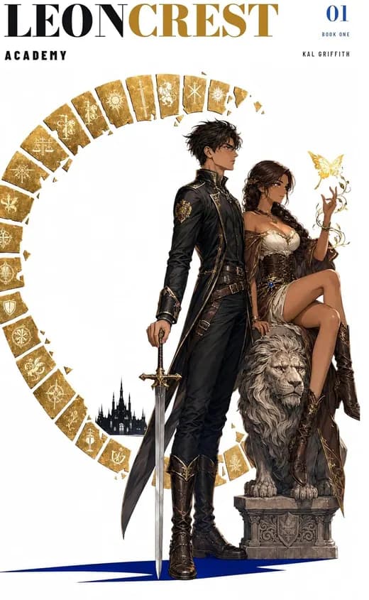 Fantasy book cover sample 5